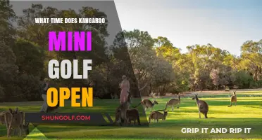 When Does Kangaroo Mini Golf Open? Hours Guide