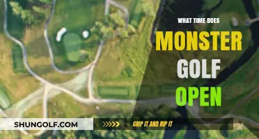 Monster Golf Opening Hours: When Can You Start Your Game?