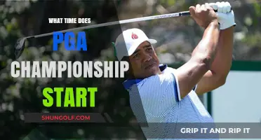 Teeing Off: A Guide to PGA Championship Start Times