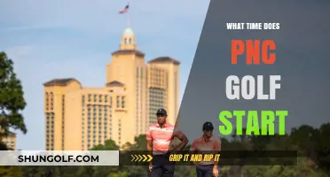 Teeing Off at PNC Golf: Start Times and Tournament Insights
