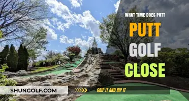 Putt Putt Golf Closing Times: When Does the Fun End?