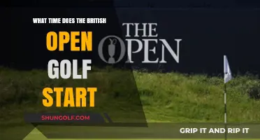 British Open Golf Start Time: When Does the Action Begin?