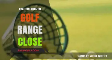 Golf Range Closing Times: When to Wrap Up Your Practice