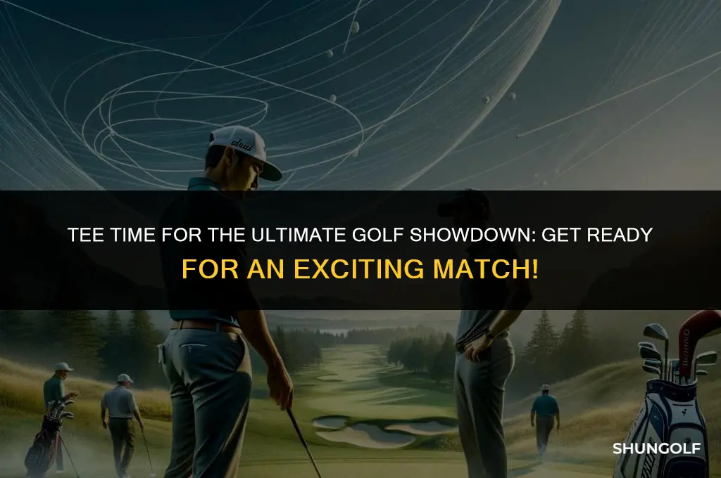 what time does the golf showdown start