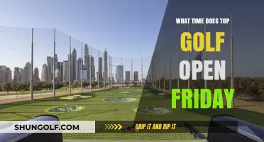 Top Golf Friday Opening Hours: When Does the Fun Begin?