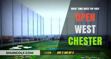 Top Golf West Chester Opening Hours: Start Your Game Early
