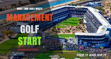 Teeing Off for Charity: Waste Management Golf Tournament Schedule