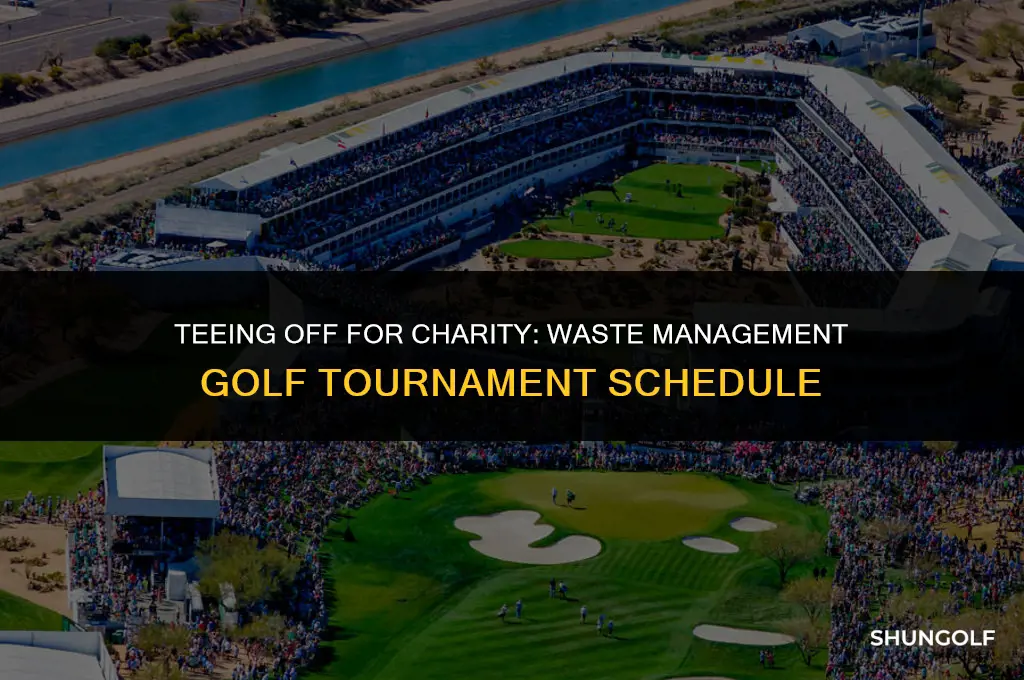 what time does waste management golf start
