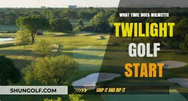 Tee Off at Twilight: Wilmette Golf Course's Evening Start Times