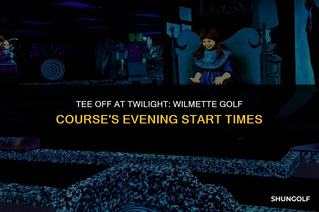 what time does wilmette twilight golf start