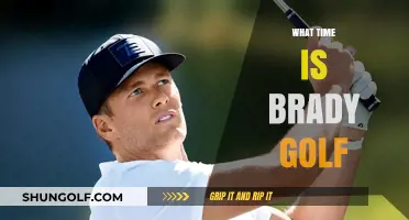 Brady's Golf Game: What Time Is It?