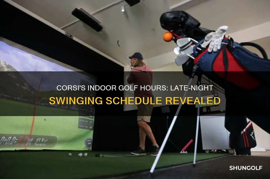 what time is corsi