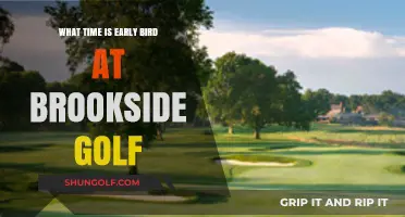 Early Bird Tee Times at Brookside Golf: When to Arrive