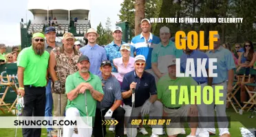 Final Round Celebrity Golf Lake Tahoe: Start Time Revealed