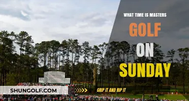 Masters Golf Sunday Schedule: Tee Times and Broadcast Details