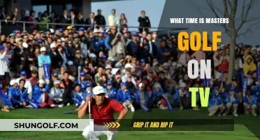 Masters Golf TV Schedule: When and Where to Watch Live