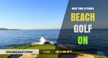 Pebble Beach Golf Tee Times: When to Watch the Action
