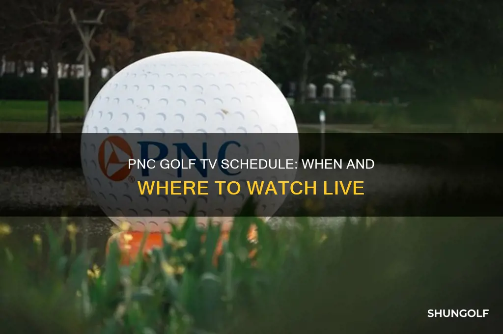 what time is pnc golf on tv