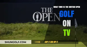 British Open Golf TV Schedule: When and Where to Watch