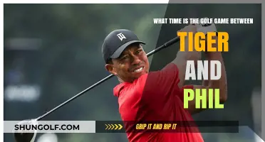 Tiger vs. Phil Golf Match: Start Time and Details