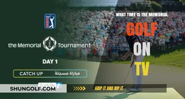 Memorial Golf TV Schedule: When and Where to Watch Live