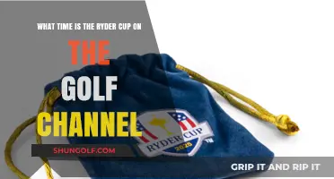 Tee Time Alert: Ryder Cup Coverage on The Golf Channel