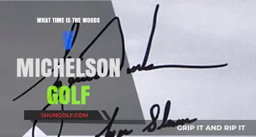 Woods vs. Michelson Golf Match: Start Time and Schedule