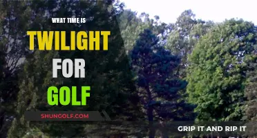 Twilight Golf: When to Tee Off
