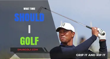 Best Time to Golf: Early Bird or Night Owl?