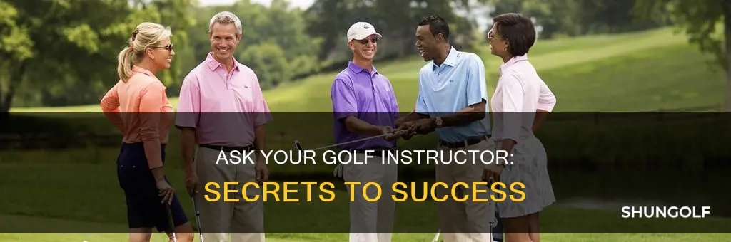 what to ask your golf instructor