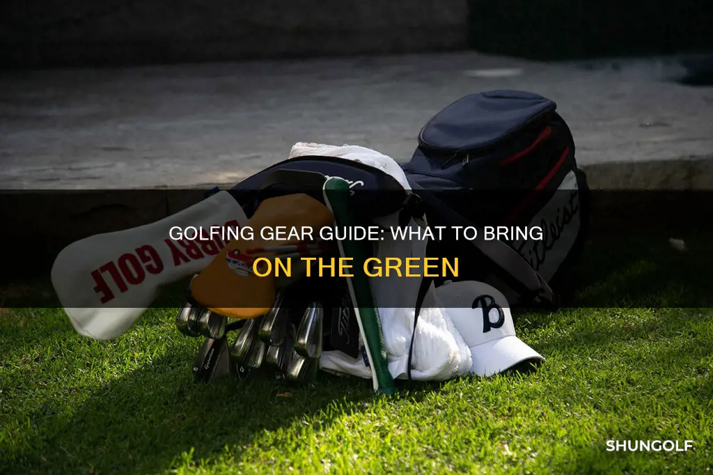what to bring first time golfing