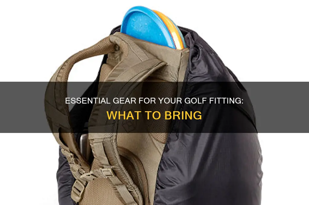 what to bring to a golf fitting