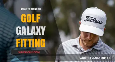 Essential Gear Checklist for Your Golf Galaxy Club Fitting Session