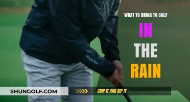 Rainy Round Essentials: What to Pack for Golf in Wet Weather