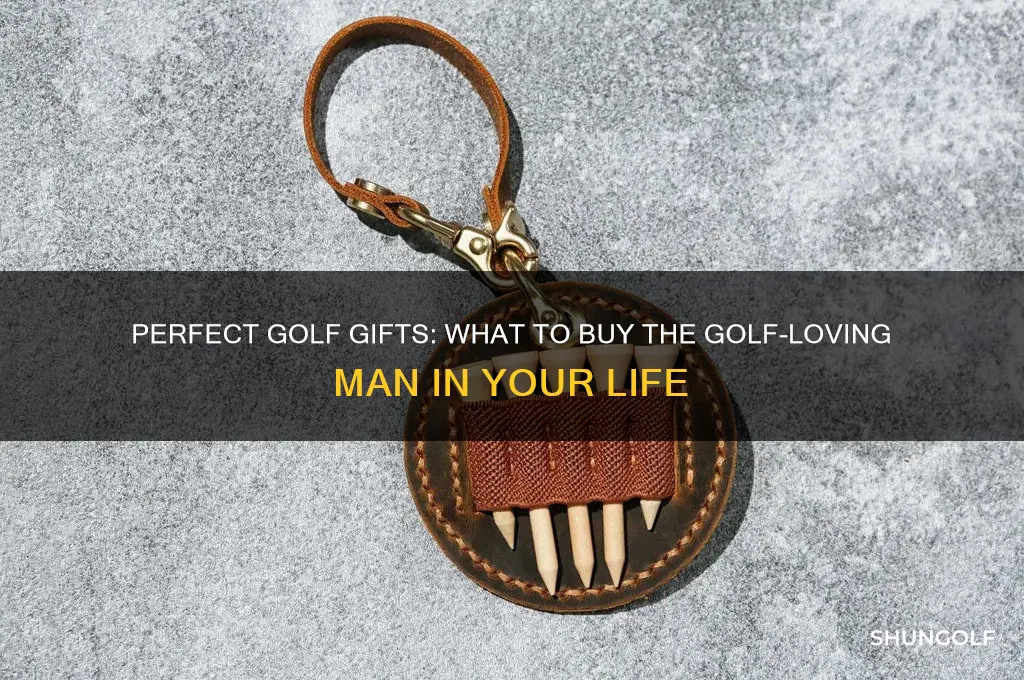 what to buy a man who loves golf
