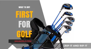 Golf Gear: What to Buy First
