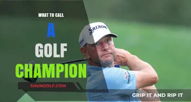 Golf Champion: What's in a Name?