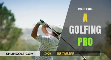 Golfing Pros: What's in a Name?