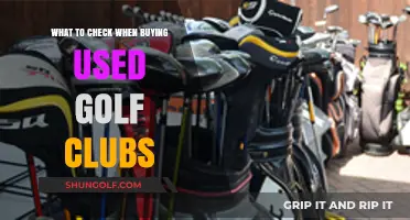 Smart Buyer's Guide: Essential Checks for Used Golf Clubs
