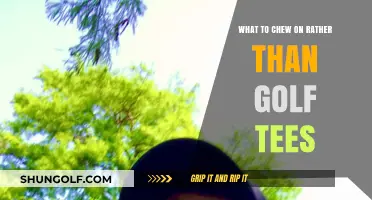 Safe and Satisfying Alternatives to Chewing on Golf Tees