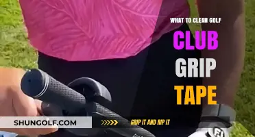 How to Clean Golf Club Grip Tape: Essential Tips for Maintenance