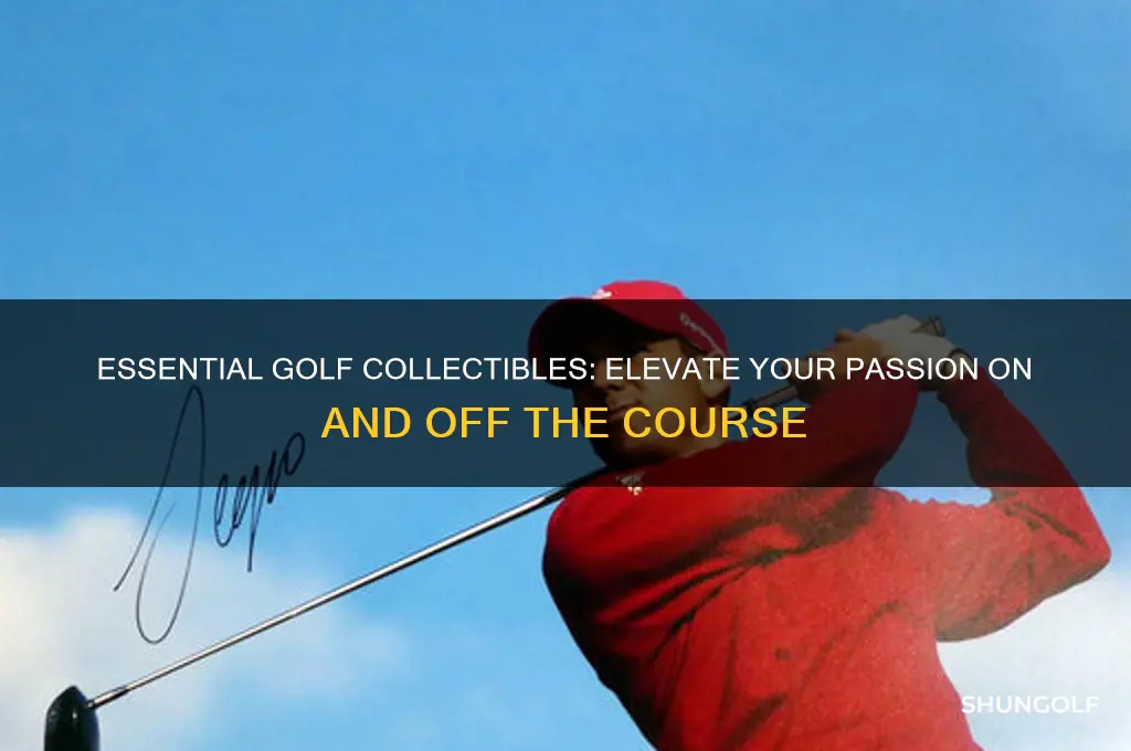 what to collect if youre a golfer