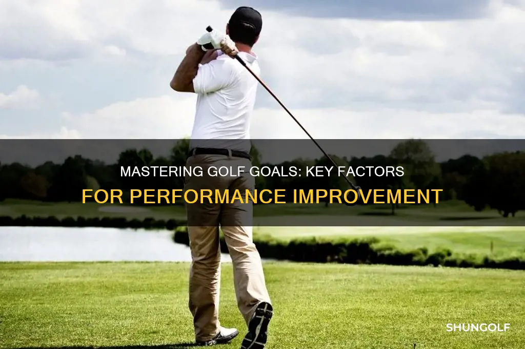 what to consider when establishing goals for golf performance