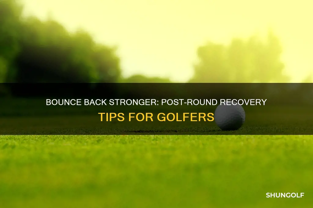what to do after a bad day of golf