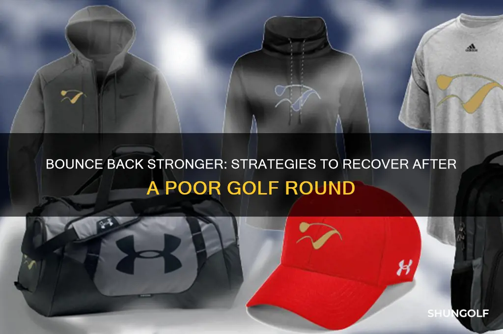 what to do after a bad round of golf