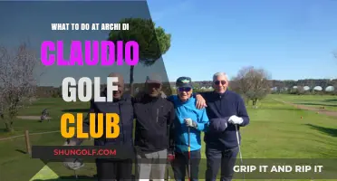Exploring Archi di Claudio Golf Club: Activities, Dining, and Relaxation Tips