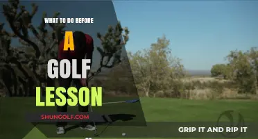 Prepare for Success: Essential Pre-Golf Lesson Tips and Strategies