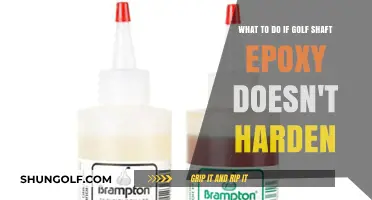 Troubleshooting Golf Shaft Epoxy: Why It Won't Harden and How to Fix It