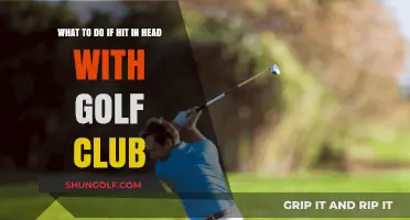 Golf Club Head Injury: Immediate Steps and Safety Tips