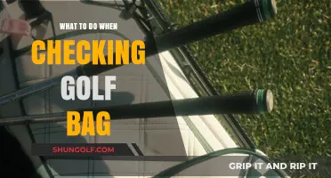 Teeing Off with Confidence: A Golfer's Guide to Bag Check